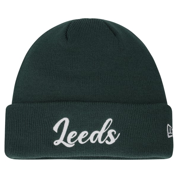 Шапка Leeds United New Era Seasonal Script Dark Green (Unisex)