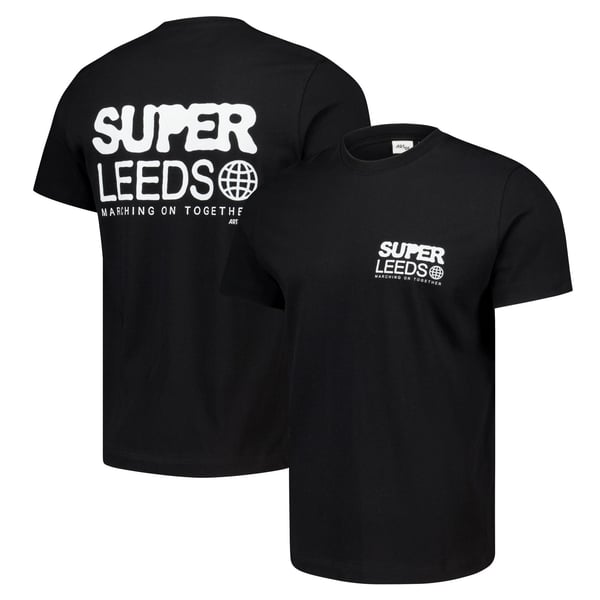 Футболка Leeds United x Art of 00's Graphic Black (Unisex)