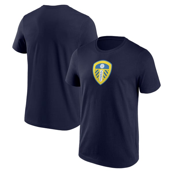 Футболка Leeds United Primary Logo Graphic Navy (Mens)