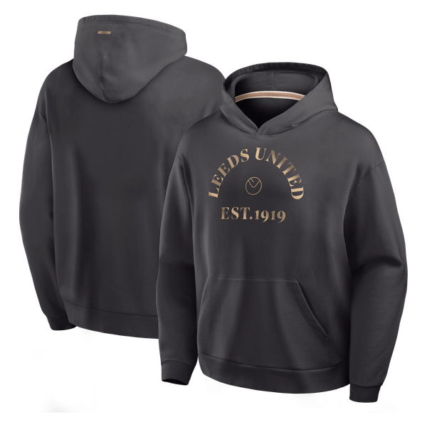 Худи Leeds United Oversized French Terry Dark Grey (Mens)