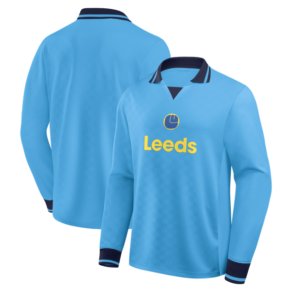 Джерси с длинным рукавом Leeds United Blue (Mens)