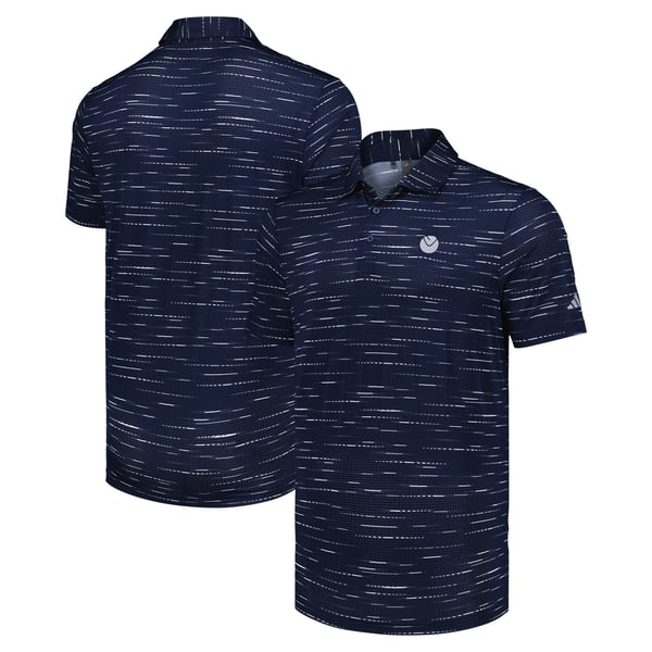 Поло Leeds United adidas Golf Ultimate Mesh Printed (Collegiate Navy)
