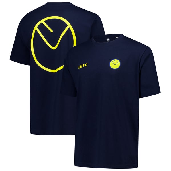 Футболка Leeds United Smiley Circle Navy (Mens)