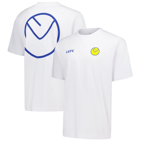 Футболка Leeds United Smiley Circle White (Mens)