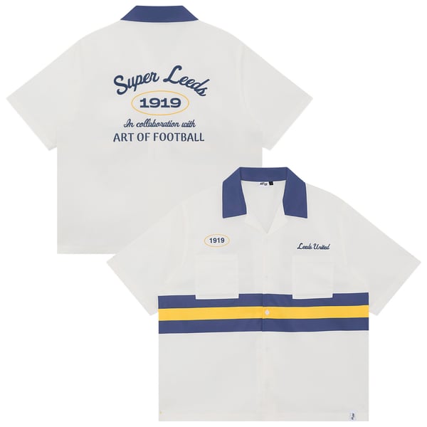 Футболка Leeds United x Art of Bowling White (Unisex)