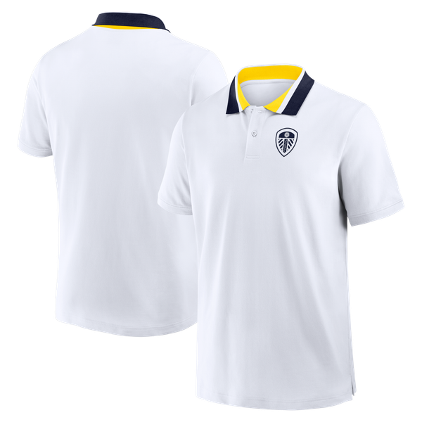 Поло Leeds United White (Mens)