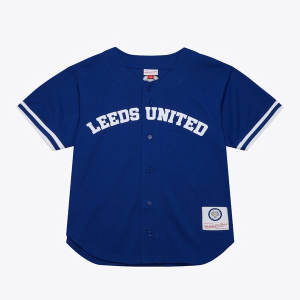 Футболка Leeds United Mitchell & Ness Yorkshire Rose Mesh