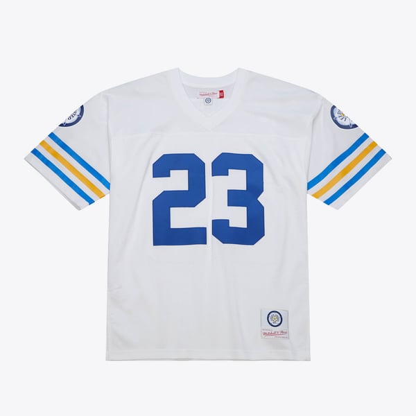 Джерси Leeds United Mitchell & Ness Legacy Number