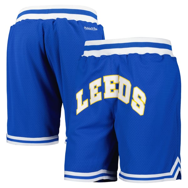 Шорты Leeds United X Mitchell & Ness Swingman (синий)