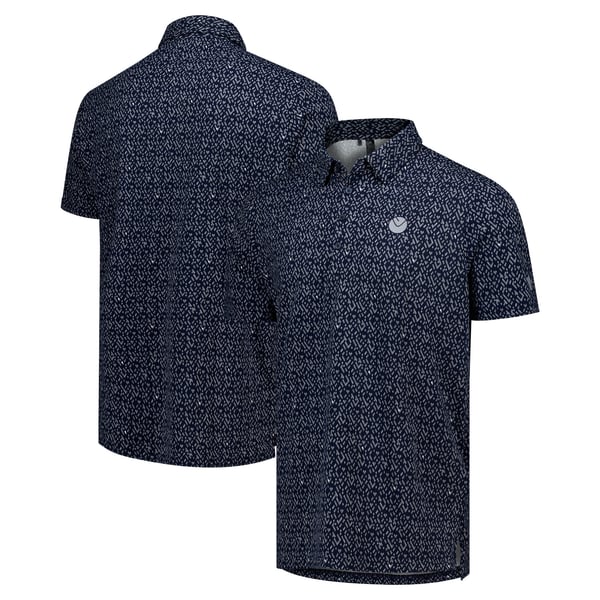 Поло Leeds United adidas Golf Ultimate Micro Argyle (Collegiate Navy)