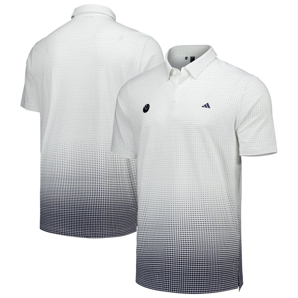 Поло Leeds United adidas Golf Go To Printed (белый)