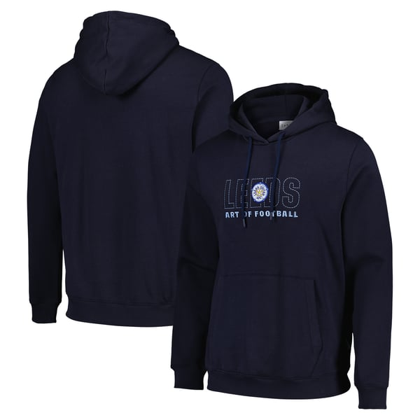 Худи Leeds United x Art of 90's Navy (Unisex)