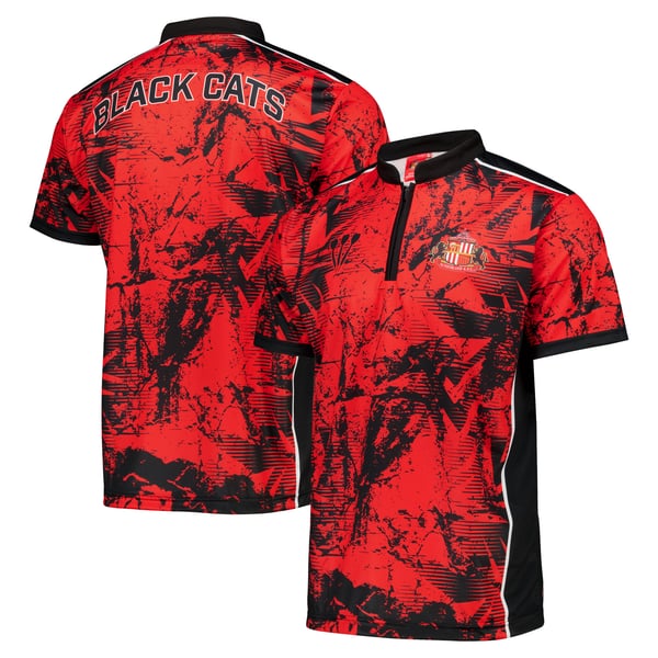 Sunderland Darts Shirt - Red/Black - Mens