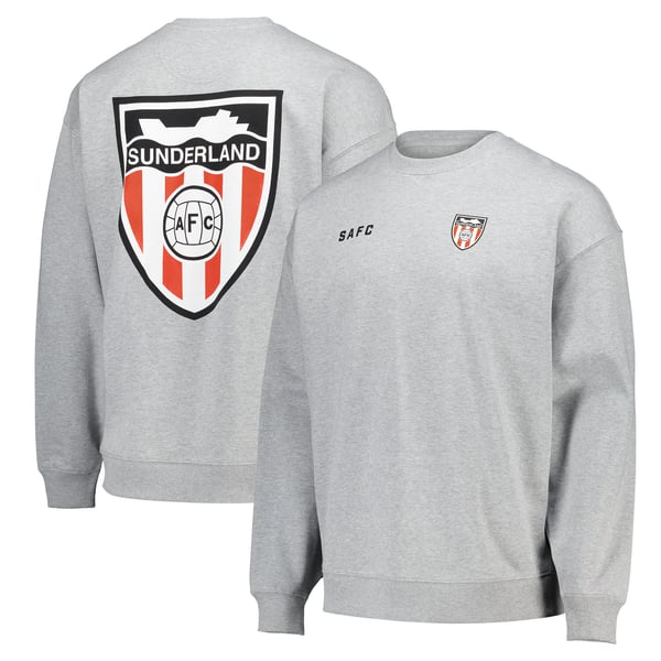 Свитшот Sunderland Ship Crest Cool Heather Grey (Mens)