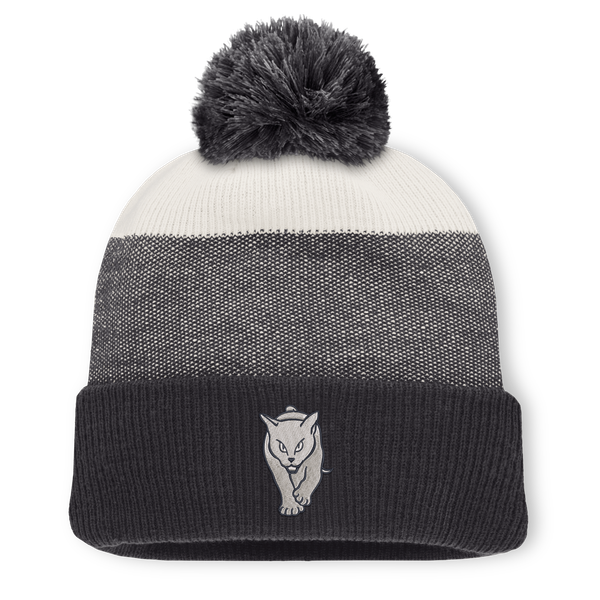 Шапка с помпоном Sunderland Set Cuff Dark Grey (Unisex)