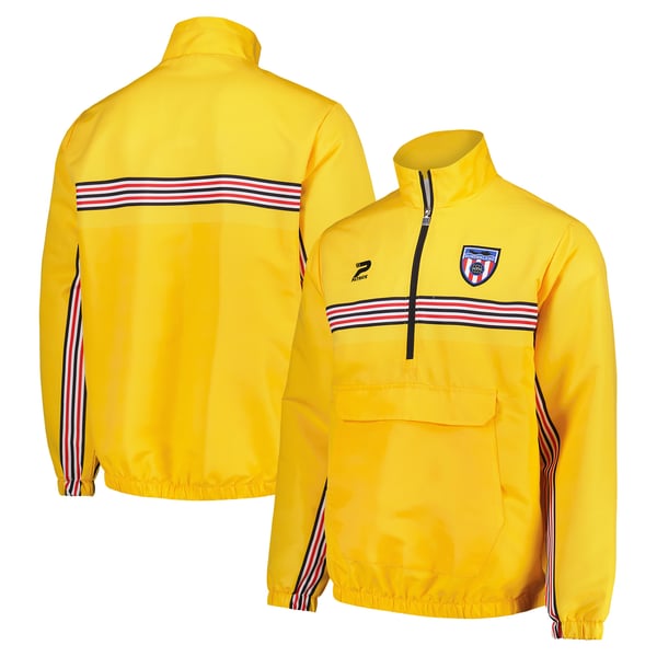 Sunderland Patrick 1986/87 Third Retro Track Jacket - Yellow