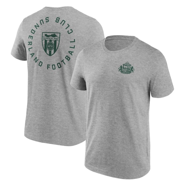 Sunderland Loop Graphic T-Shirt - Sports Grey - Mens