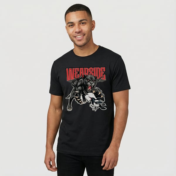 Футболка Sunderland Wear-Tyne Derby TIFO Graphic Black (Mens)