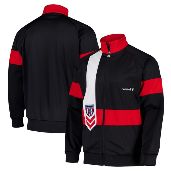 Олимпийка Sunderland Hummel 1989-90 Retro Home (чёрный)