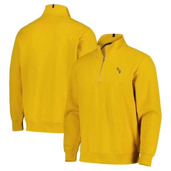 Sunderland Classics Half Zip Sweatshirt - Yellow - Mens
