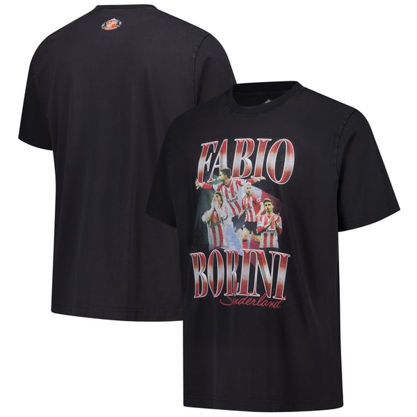 Футболка Sunderland Fabio Borini Icons Black (Mens)