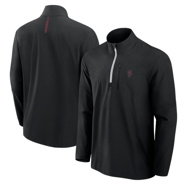 Футболка Sunderland Woven 1/4 Zip Black (Mens)