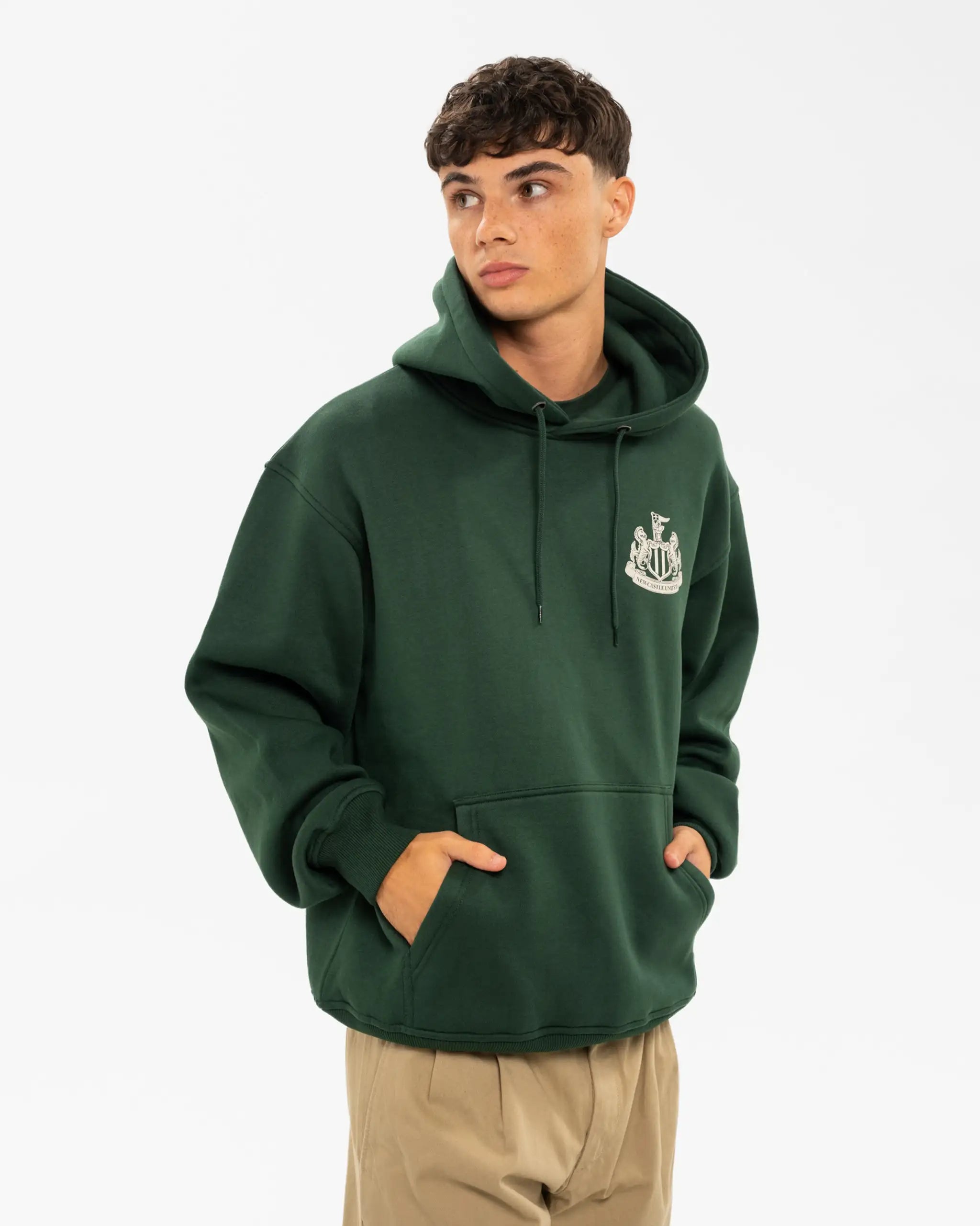 Мужское худи Newcastle United Forest Green Graphic Crest