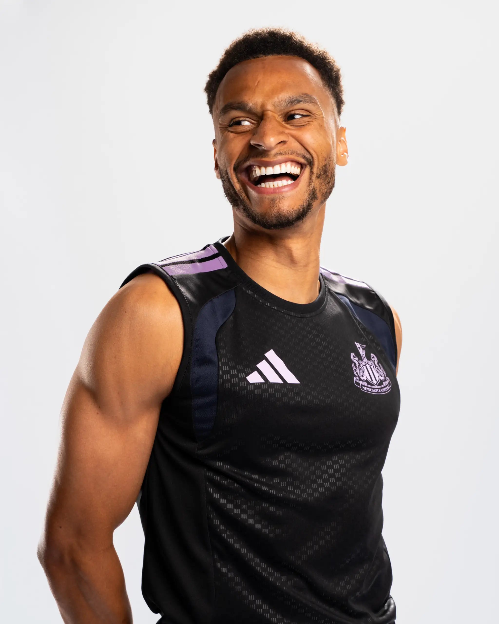 Newcastle United adidas 26/27 Players Range Black Vest