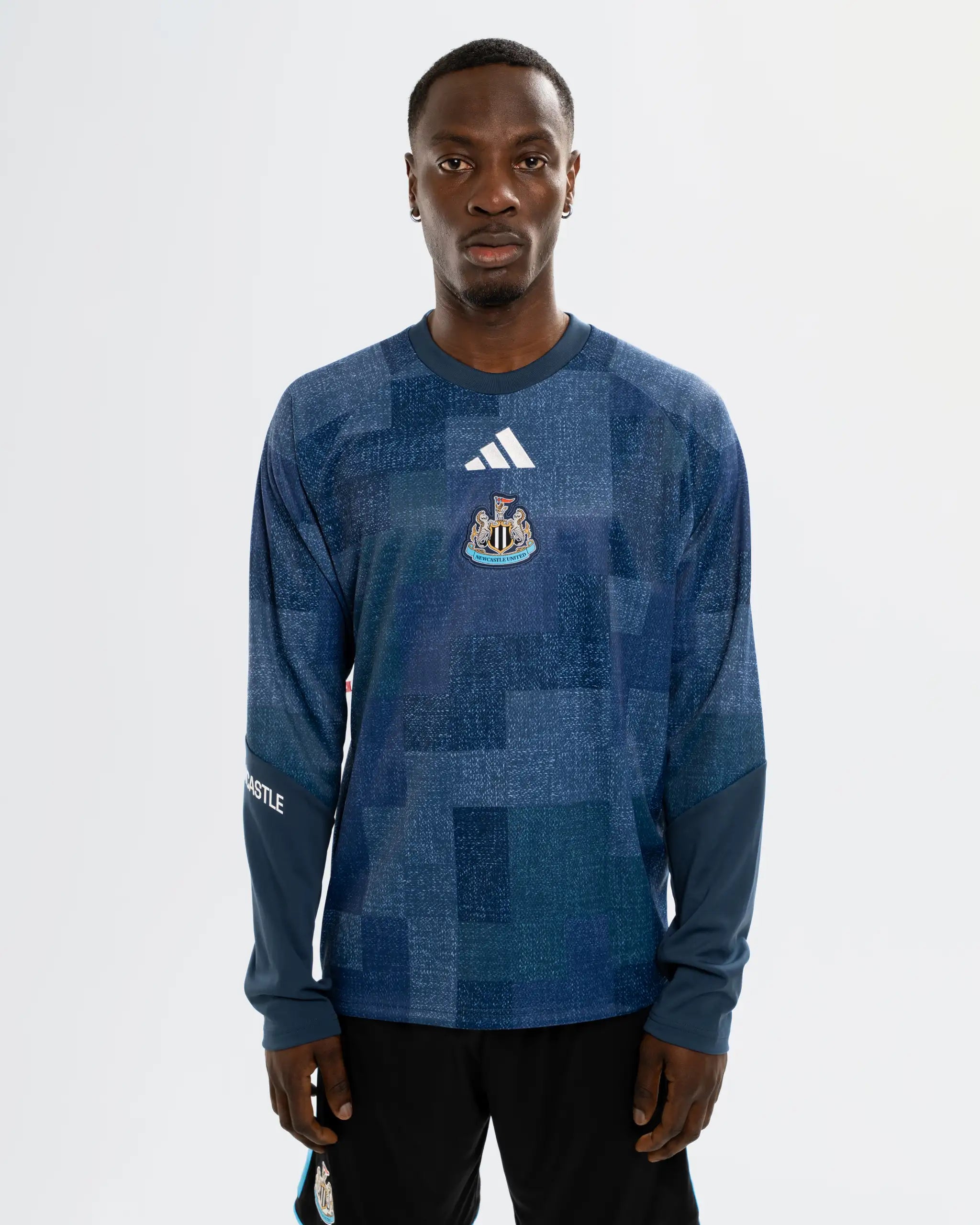 Футболка Newcastle United adidas 26/27 Navy Pre-Match Warm Up