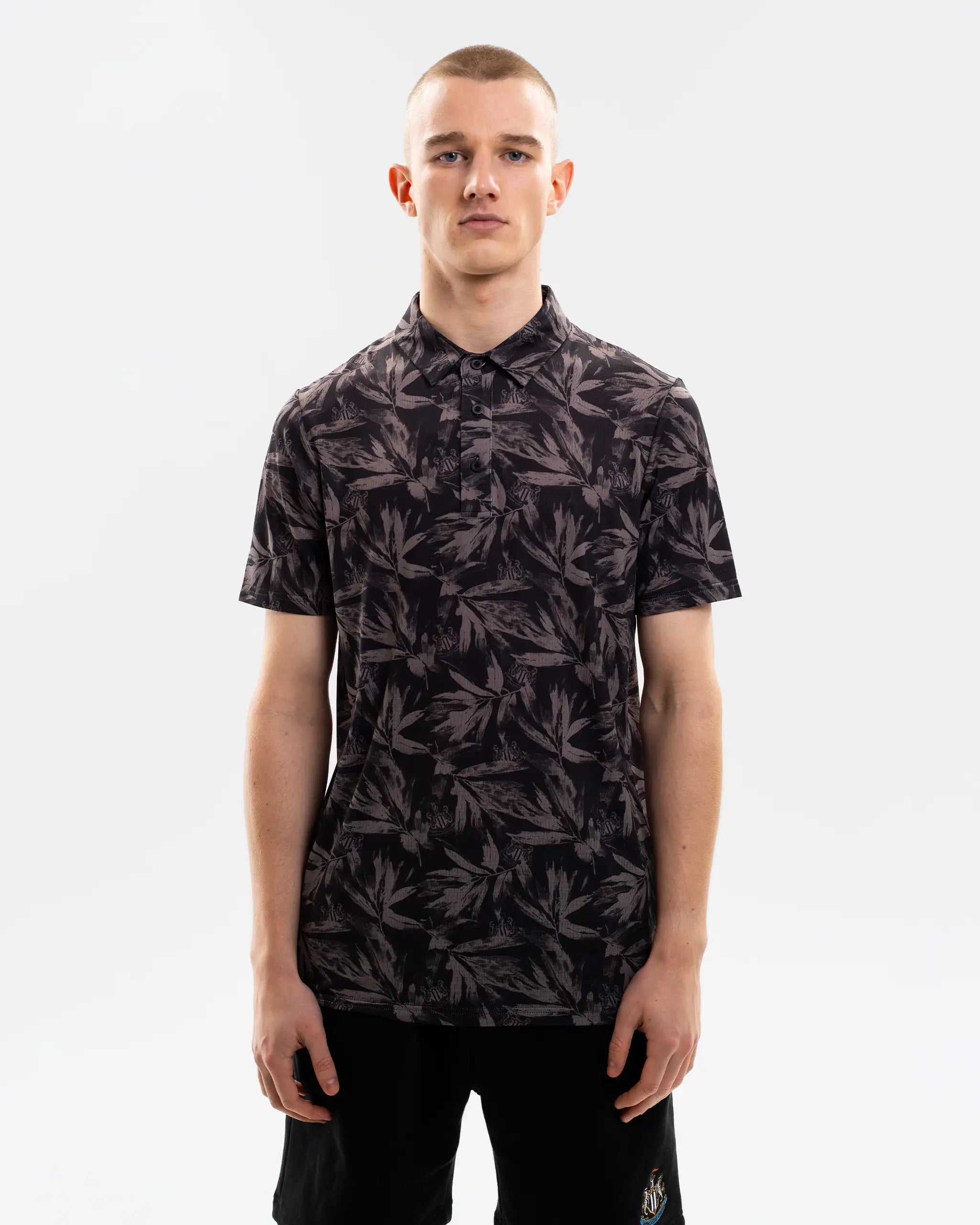 Мужская футболка Newcastle United Black Summer Polo