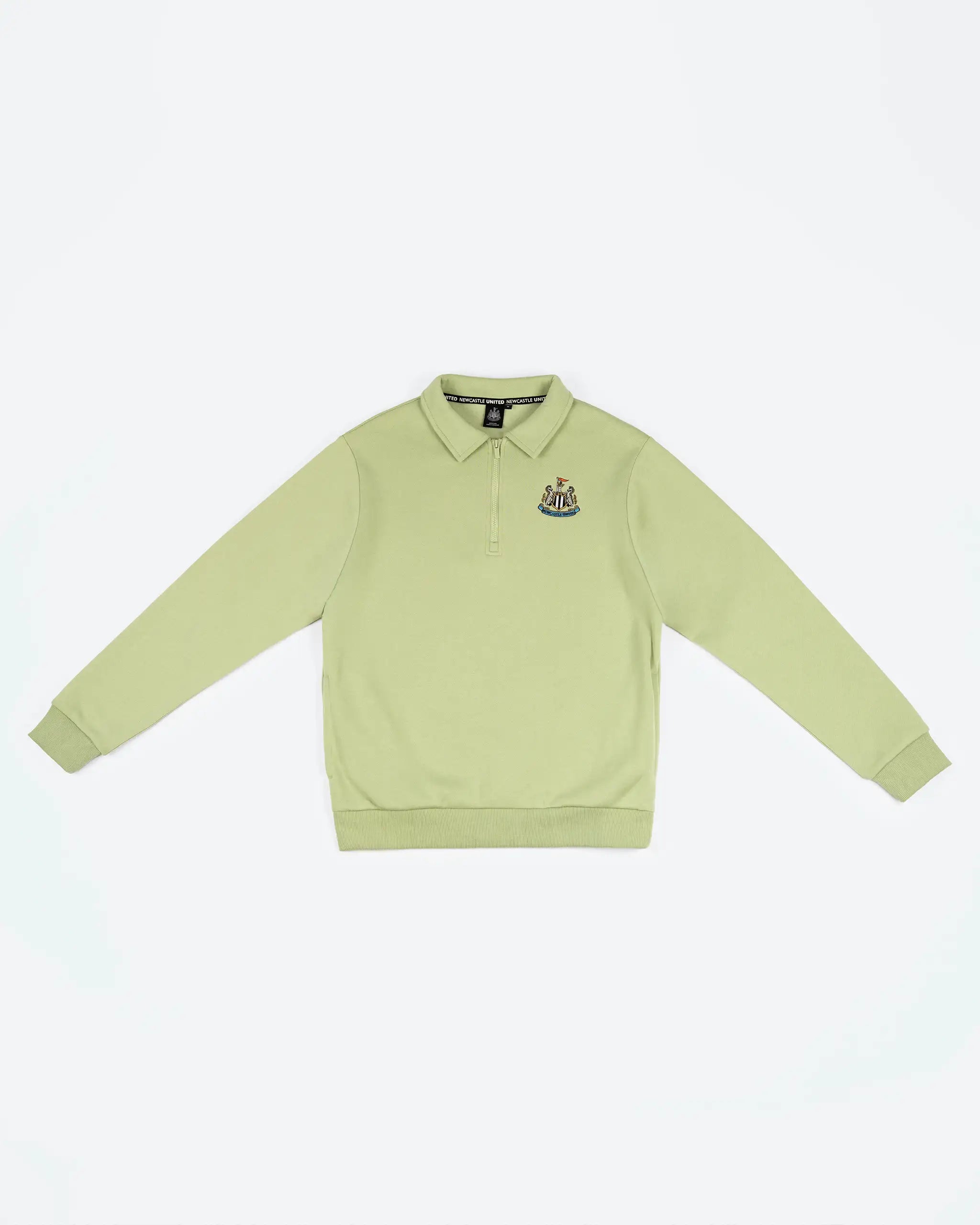 Мужской свитер Newcastle United Essentials Range Green 1/4 Zip