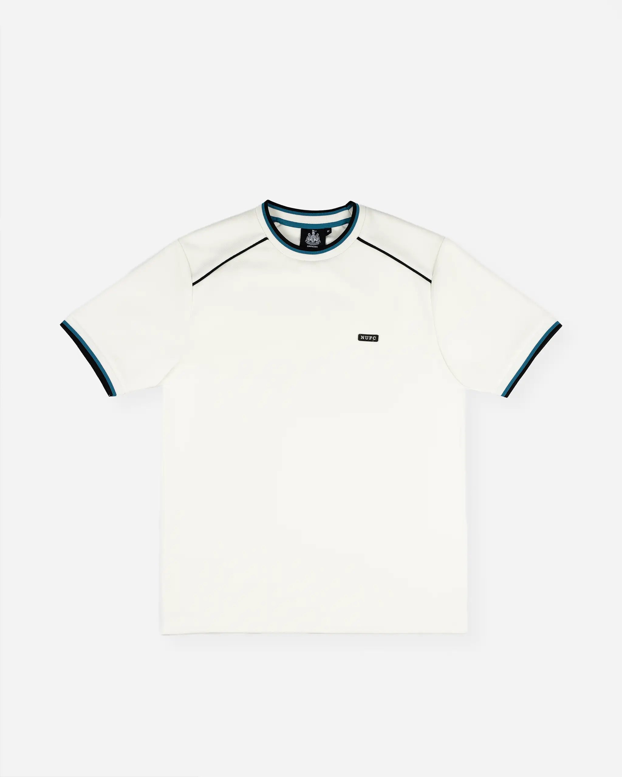 Newcastle United Men's White Raglan Smart T-Shirt