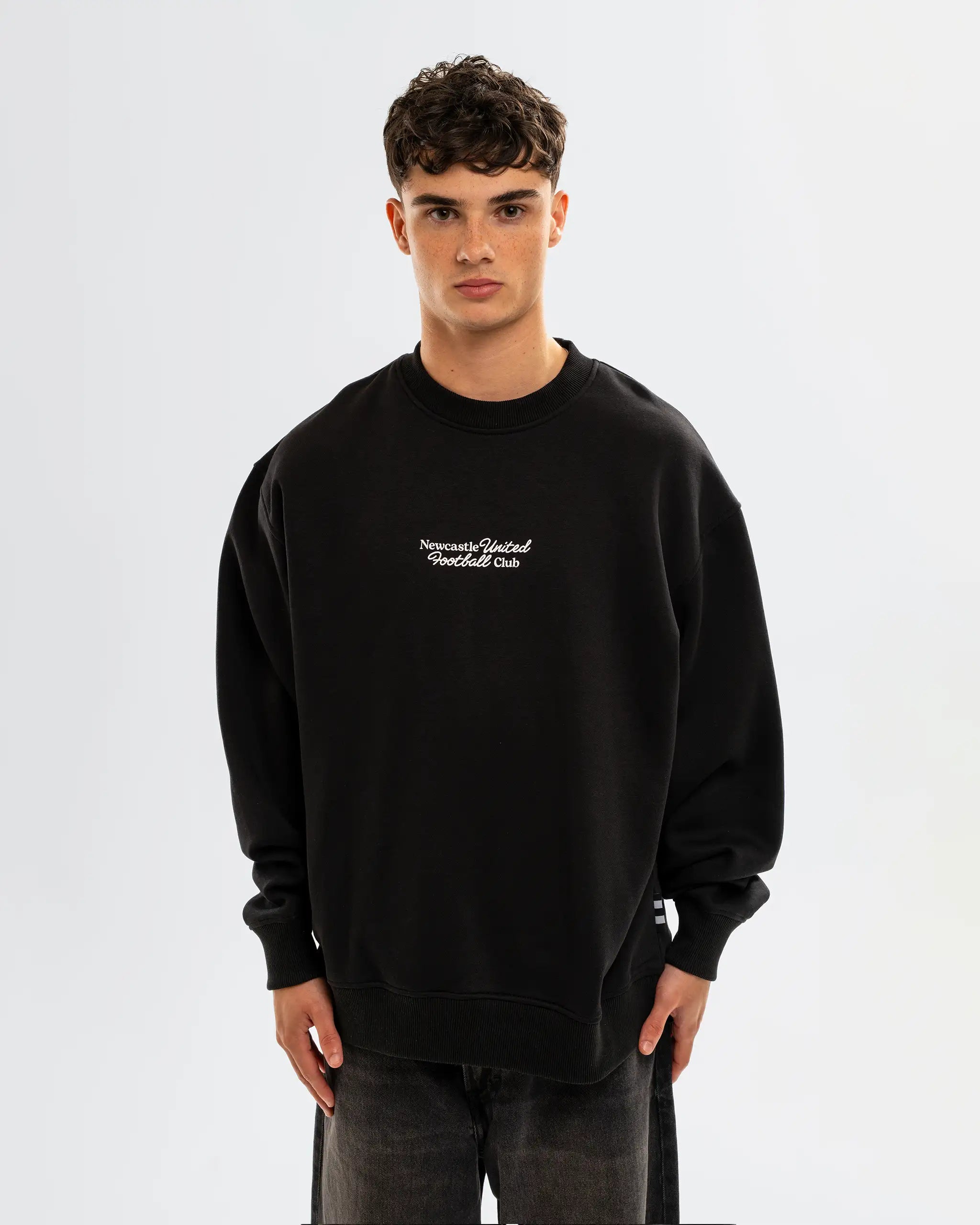 Newcastle United Men's Blaydon Races Black Sweatshirt