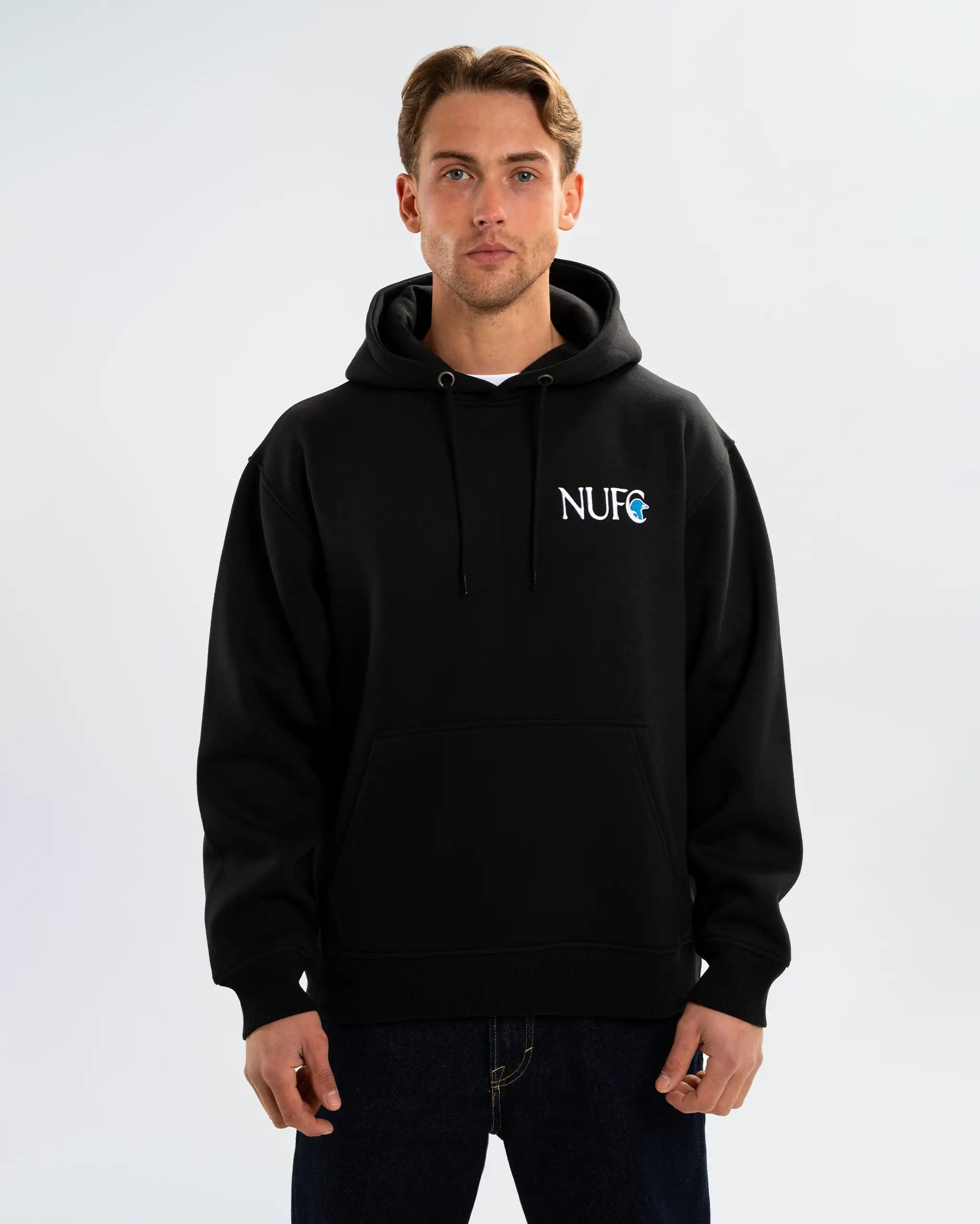 Мужское худи Newcastle United Black Magpie