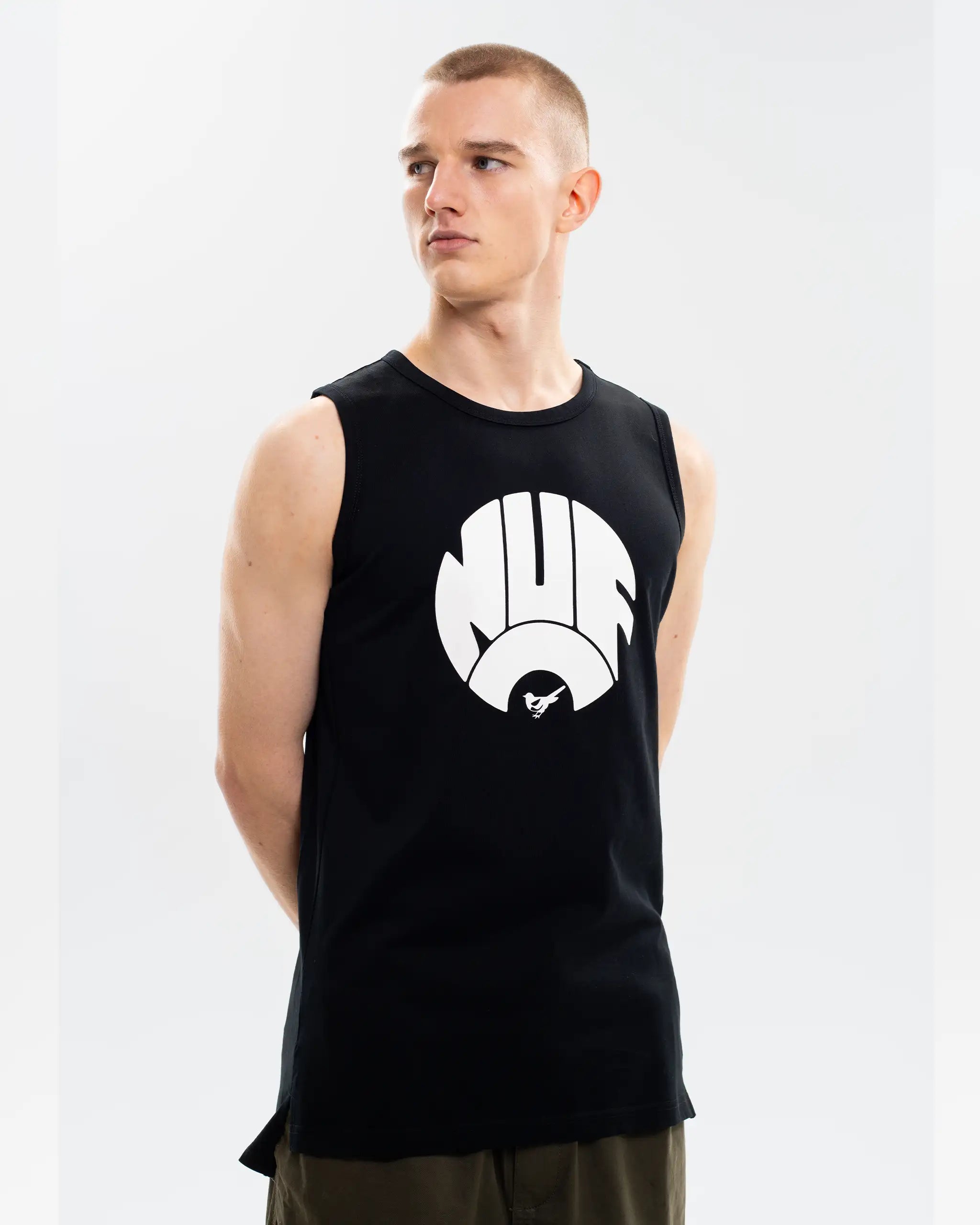 Мужской жилет Newcastle United Black Retro Crest