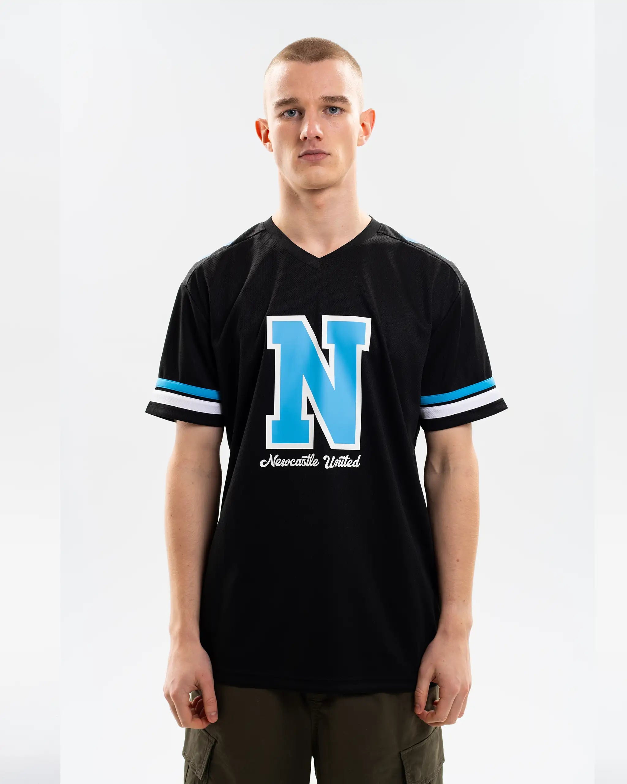 Мужское джерси Newcastle United Black American Football