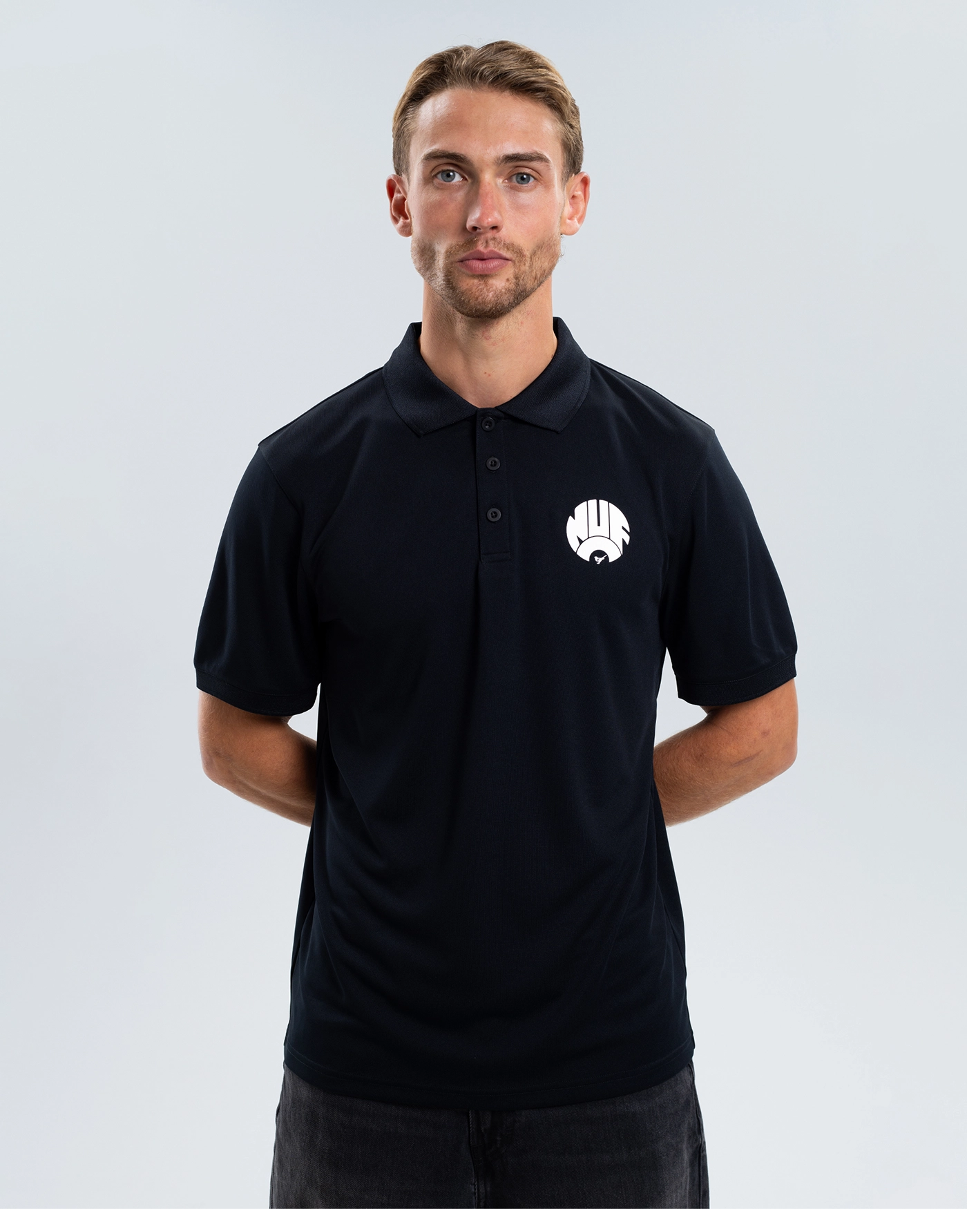 Футболка Newcastle United Black Tech Polo