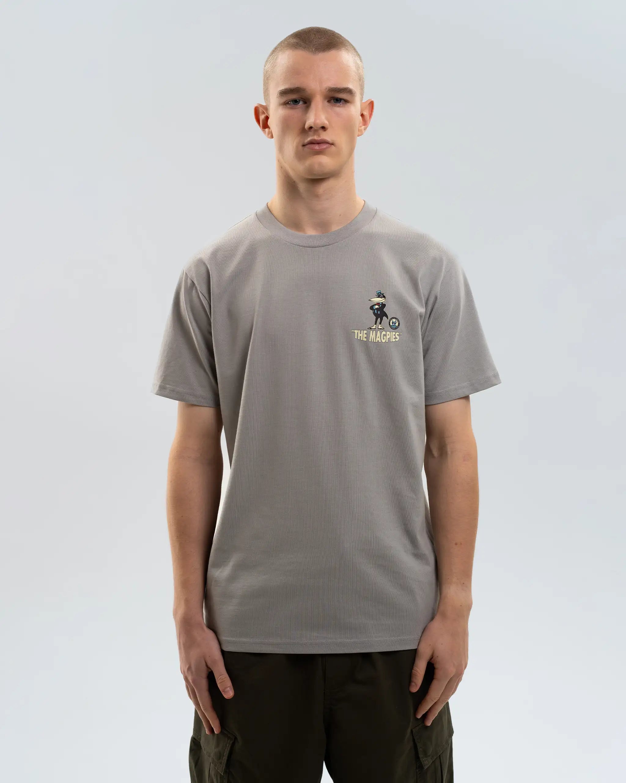 Мужская футболка Newcastle United Mr Magpie Grey