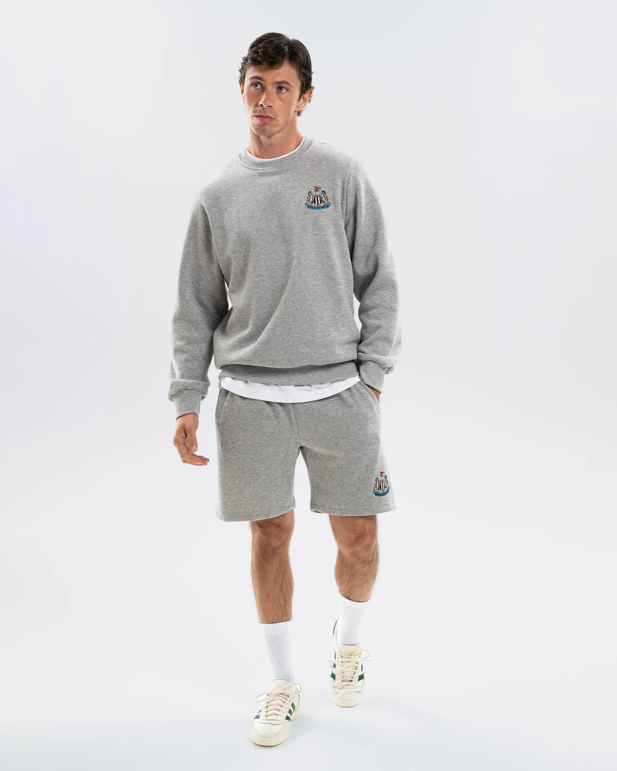 Мужской свитер Newcastle United Essentials Range Grey Crew Neck