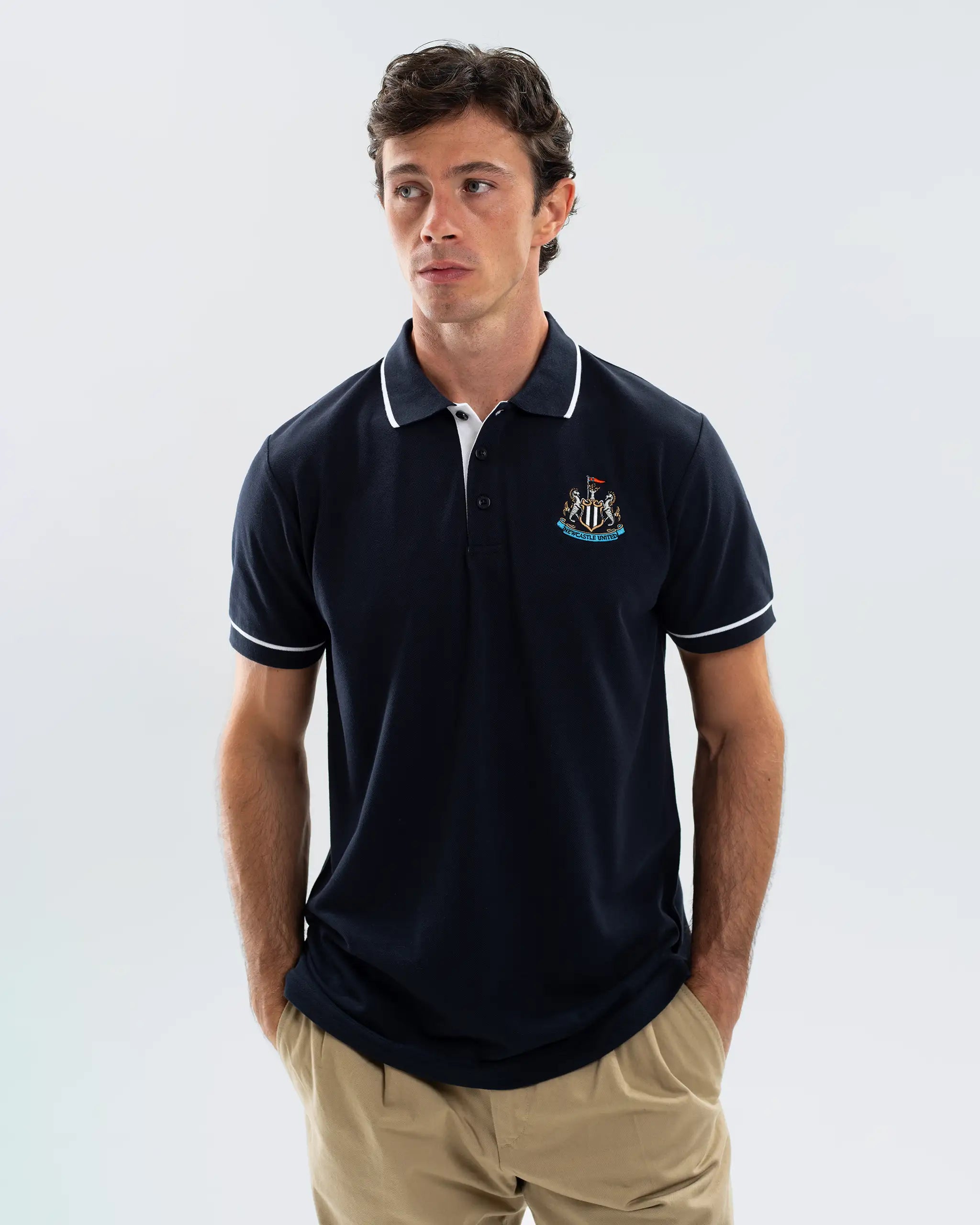 Мужская футболка Newcastle United Essentials Range Navy Polo