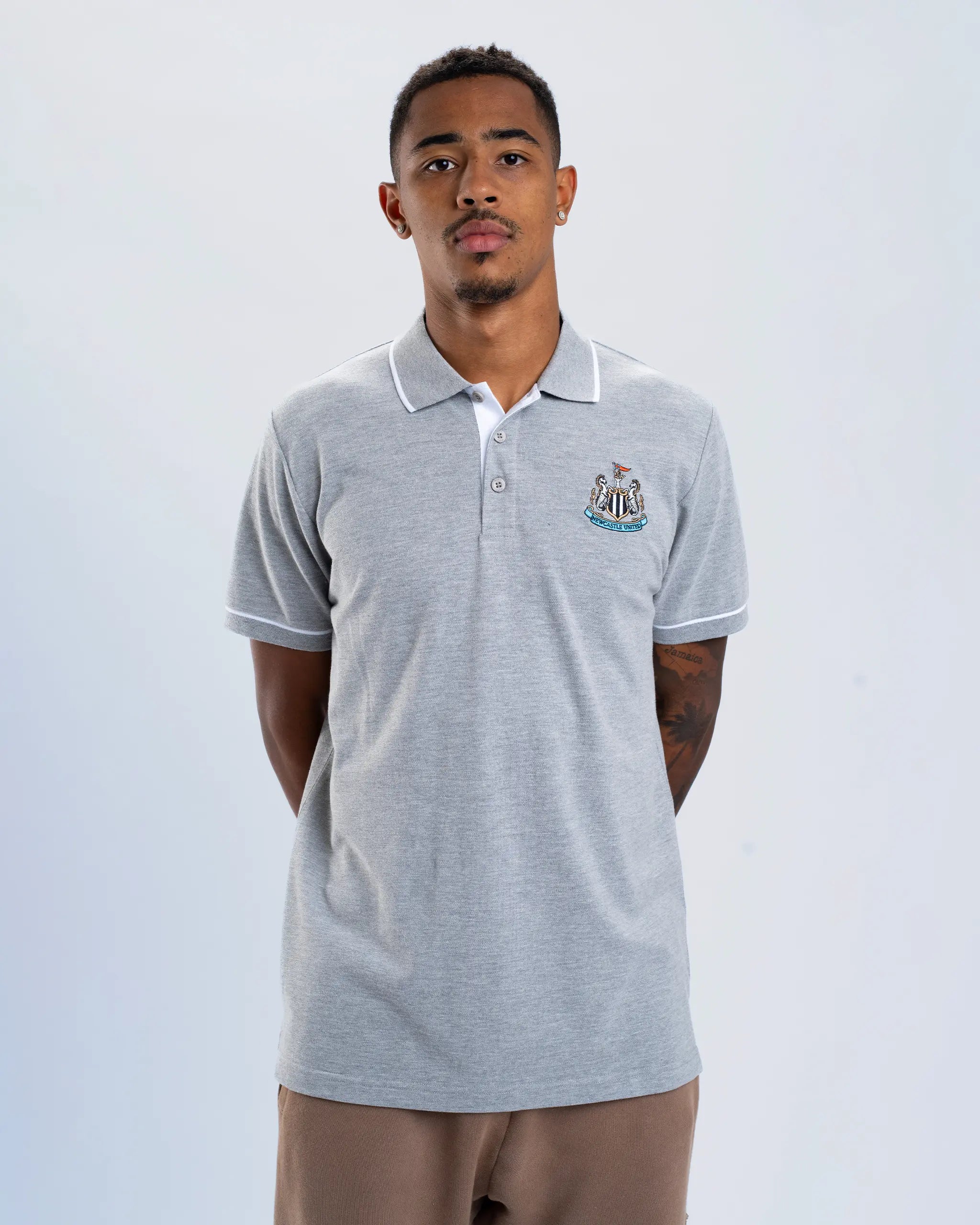 Мужская футболка Newcastle United Essentials Range Grey Polo