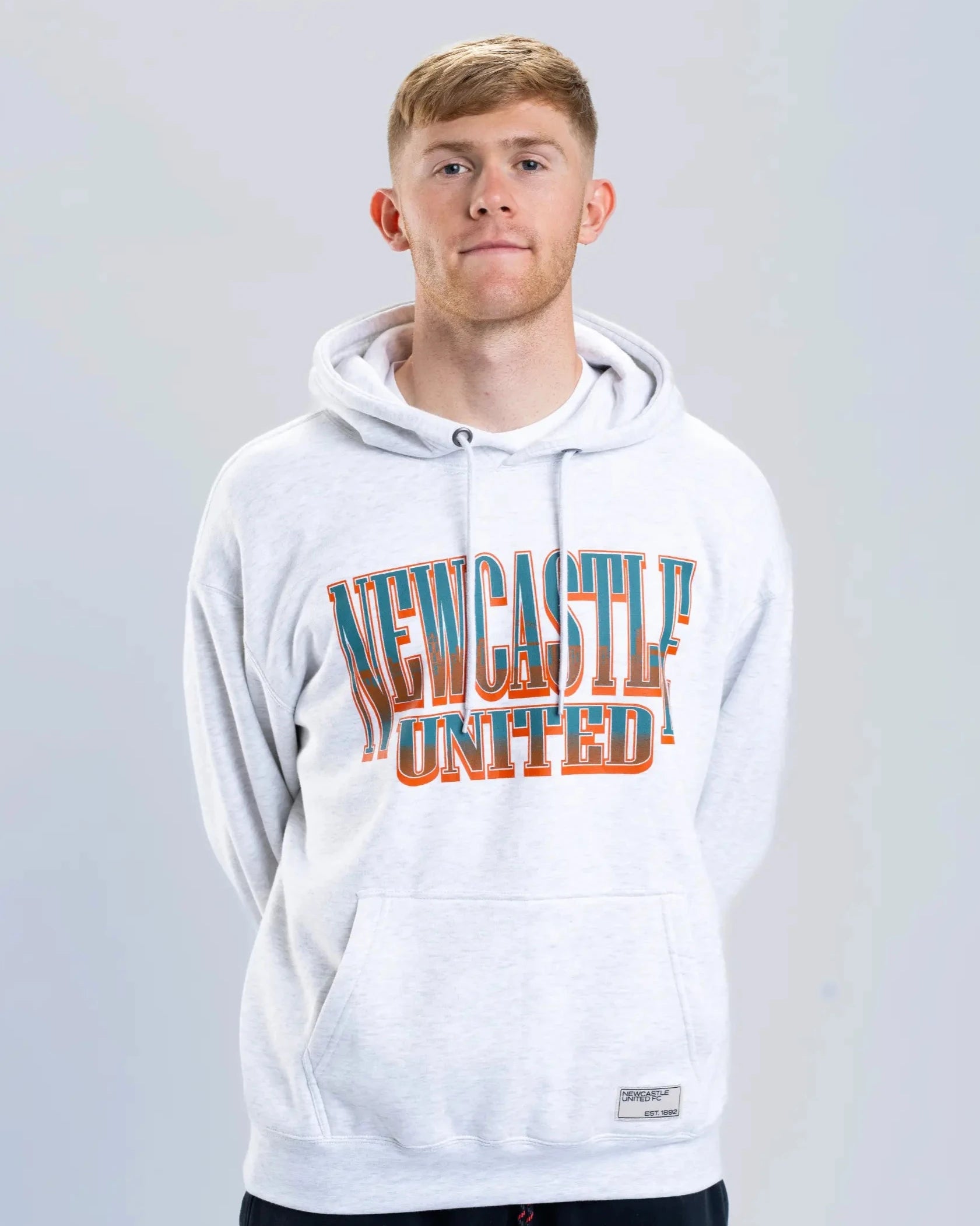 Худи Newcastle United Grey Graphic