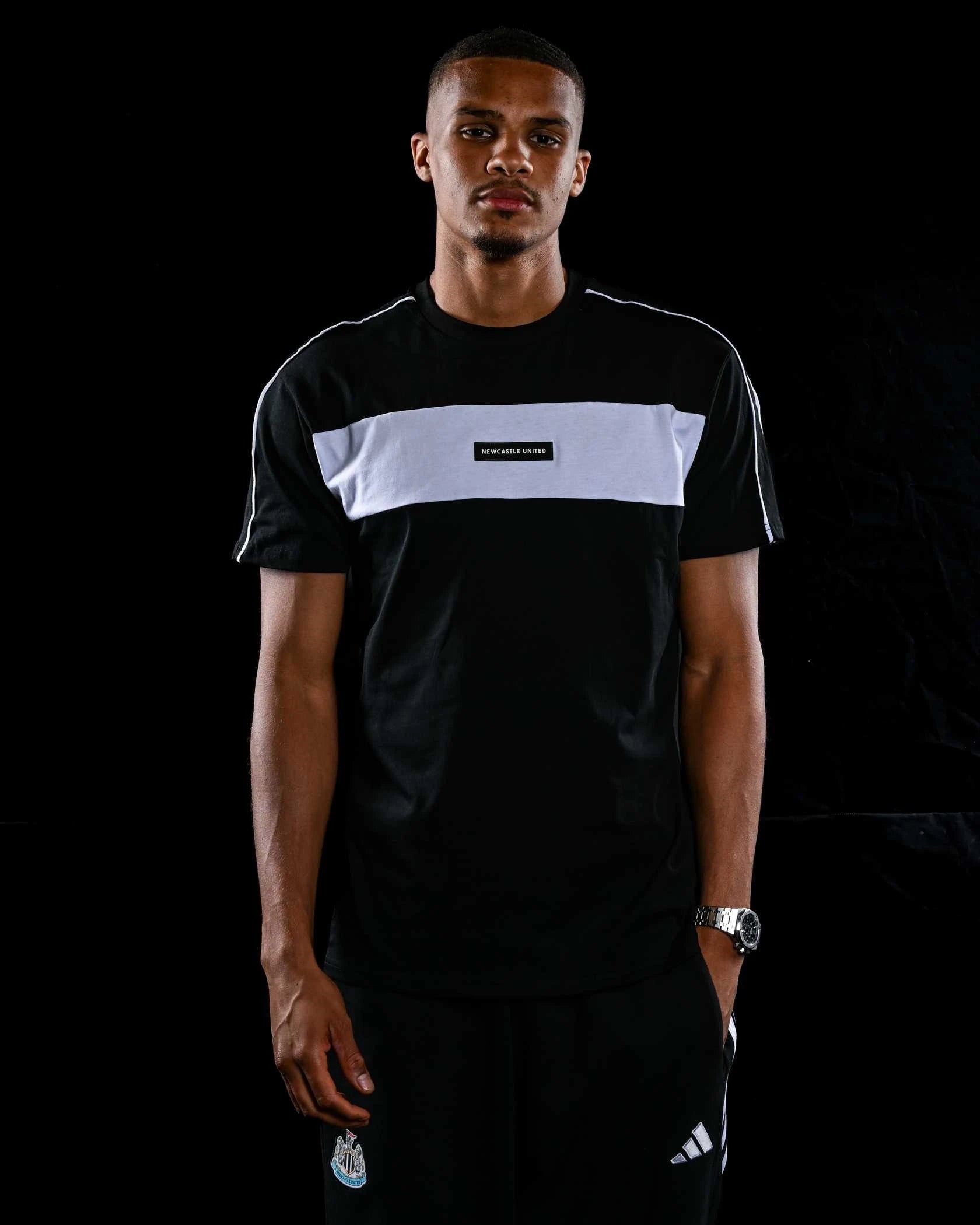 Мужская футболка Newcastle United Black Colour Block