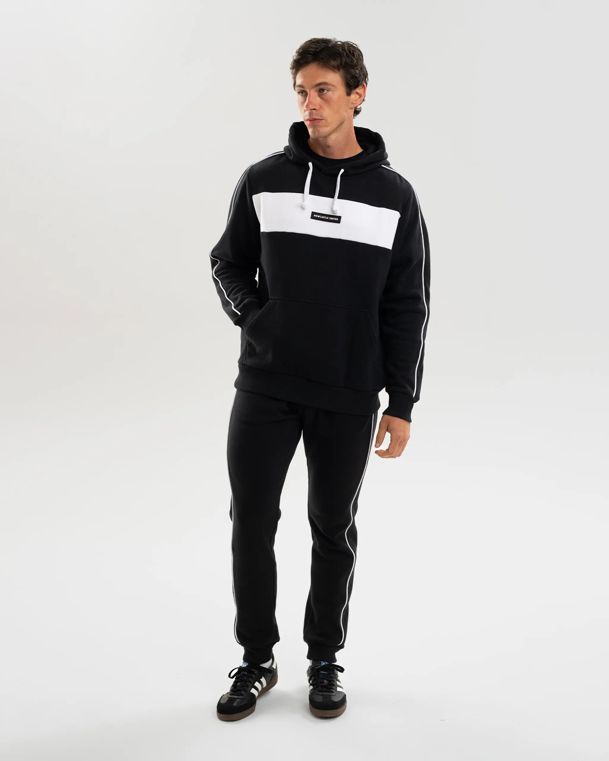 Мужское худи Newcastle United Black Colour Block