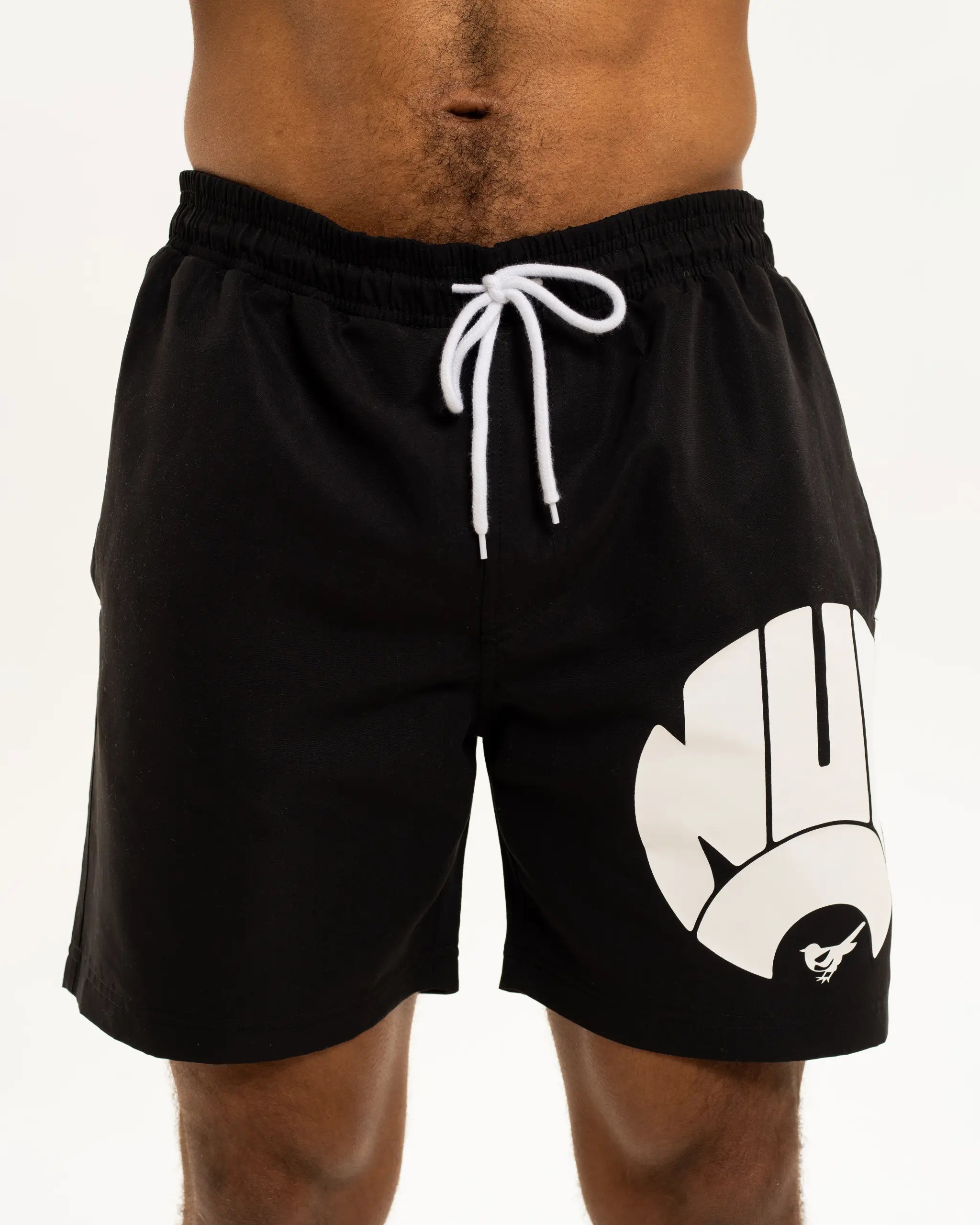 Мужские шорты Newcastle United Black Retro Crest Swim