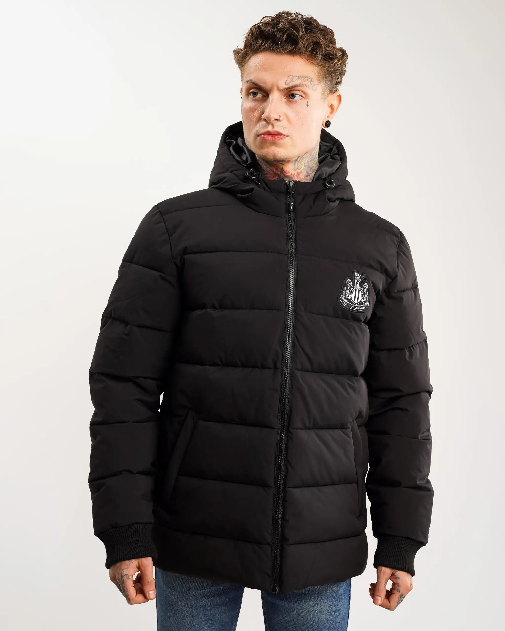 Мужской пуховик Newcastle United Black Short
