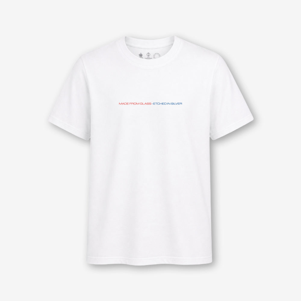 Crystal Palace CPFC Silverware Trio T-Shirt White
