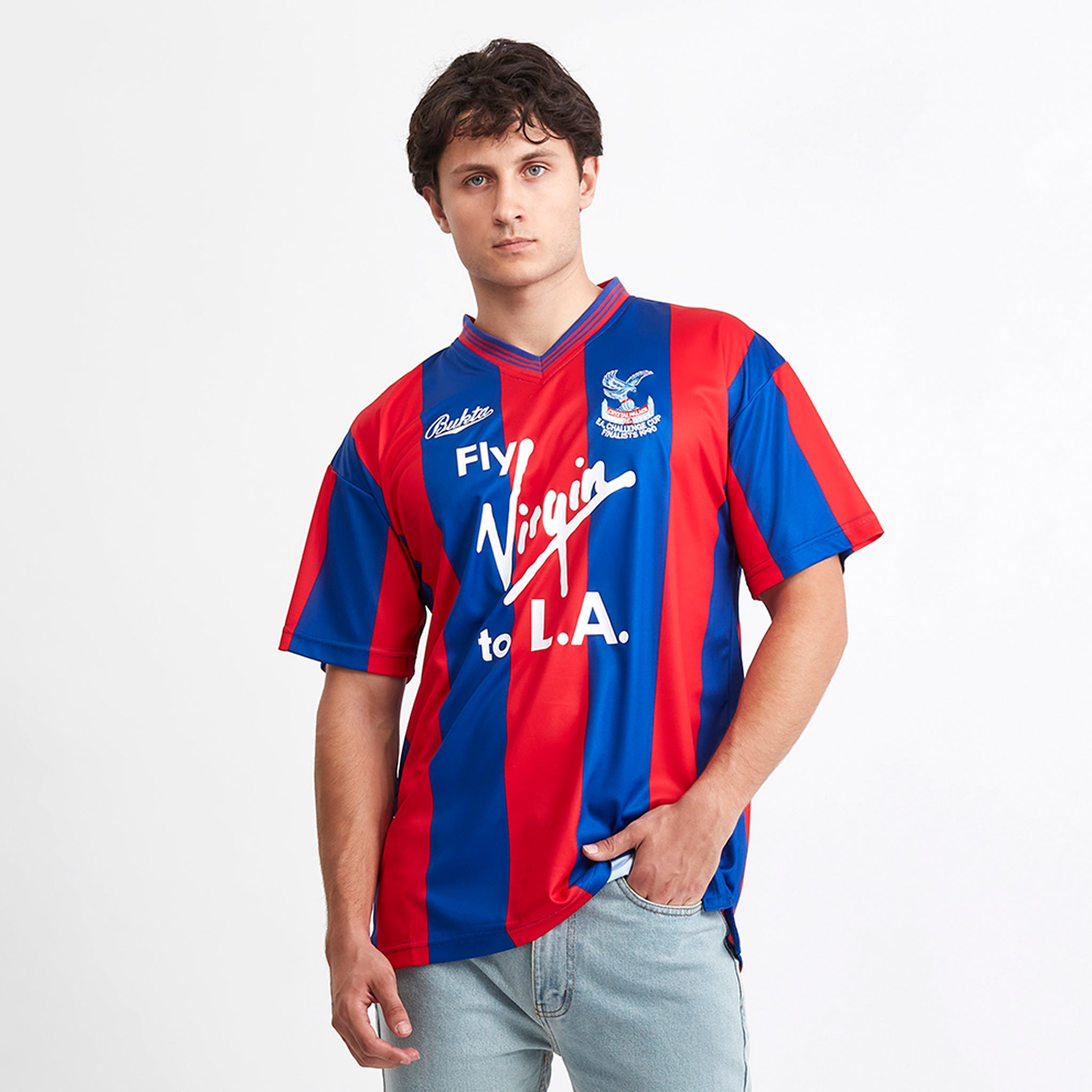 Crystal Palace Retro 1990 FA Cup Final Shirt