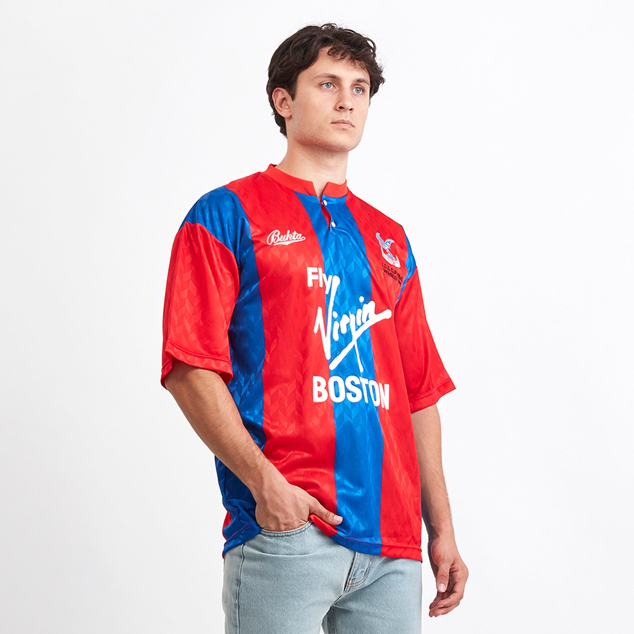 Crystal Palace Retro 1991 ZDS Cup Winners Shirt