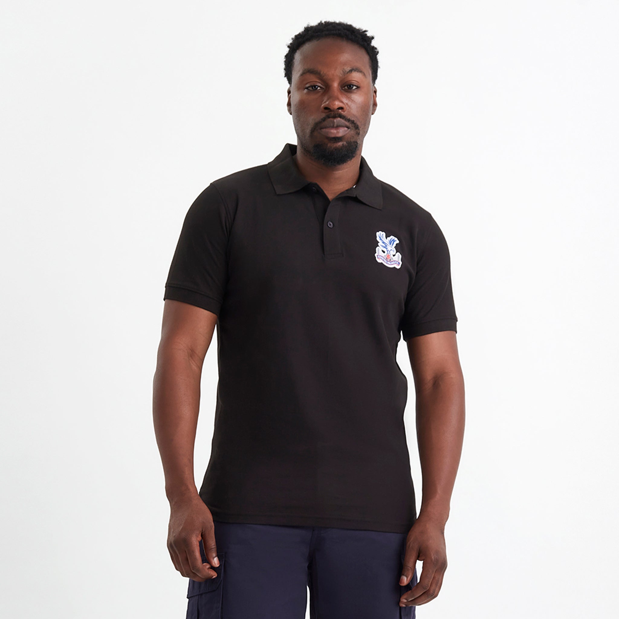 Crystal Palace Essentials Polo Shirt Black